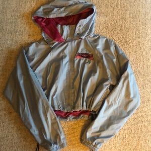 Forever 21 cropped hooded jacket